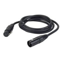 DAP-Audio FL09 - bal. XLR/M 3 p. > XLR/F 3 p.
